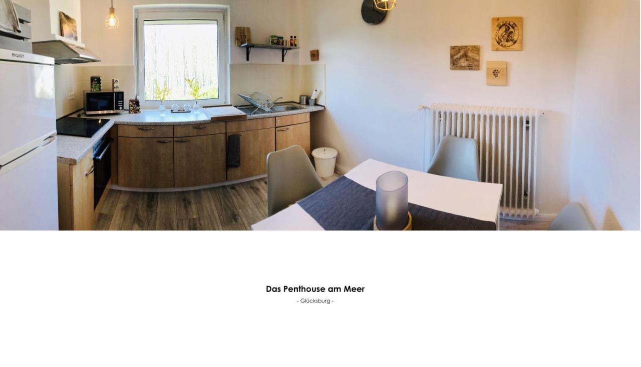 Das Penthouse am Meer - Logenplatz an der Förde - Glücksburg Exterior foto