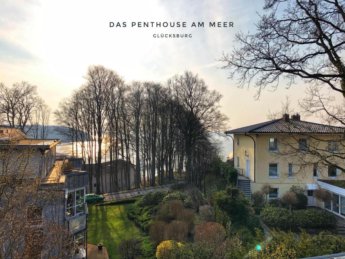 Das Penthouse am Meer - Logenplatz an der Förde - Glücksburg Exterior foto