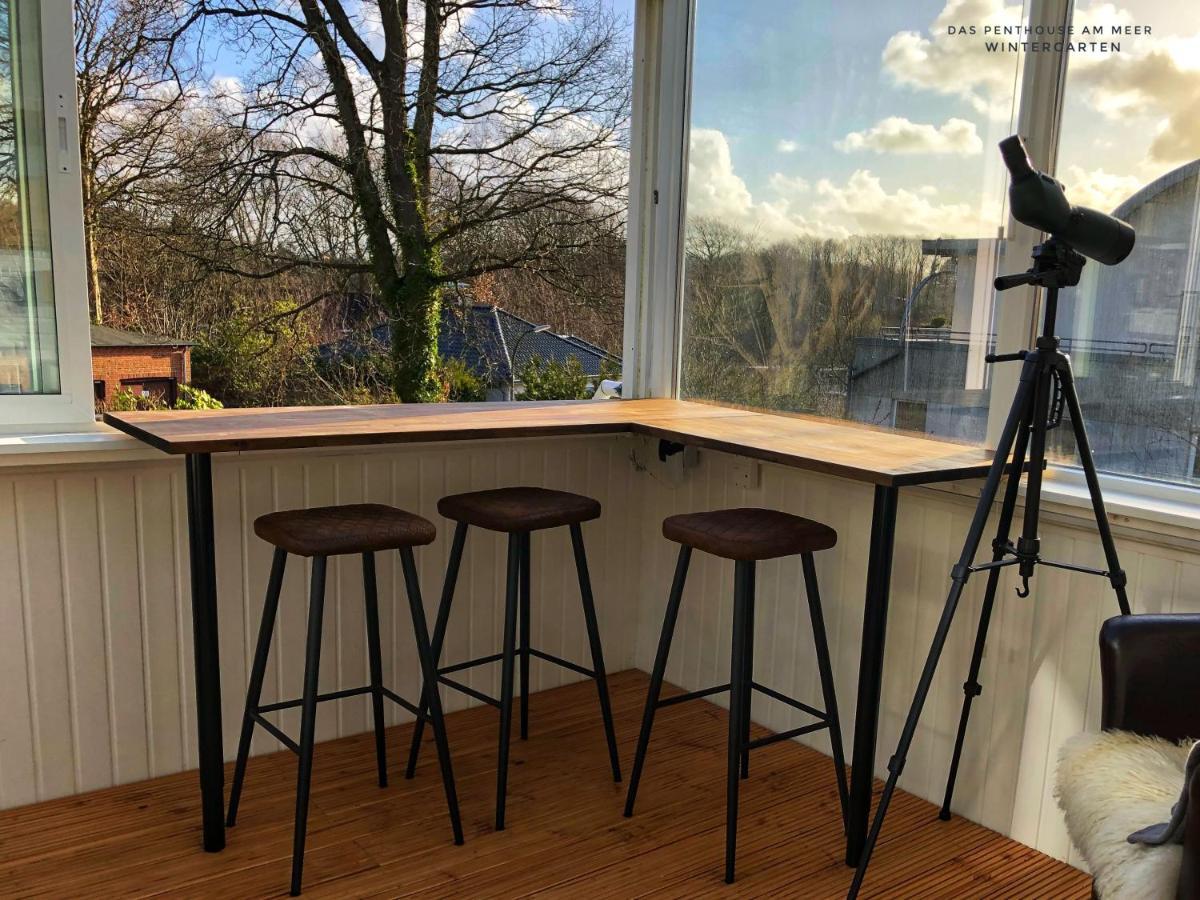 Das Penthouse am Meer - Logenplatz an der Förde - Glücksburg Exterior foto