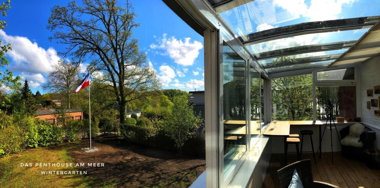 Das Penthouse am Meer - Logenplatz an der Förde - Glücksburg Exterior foto